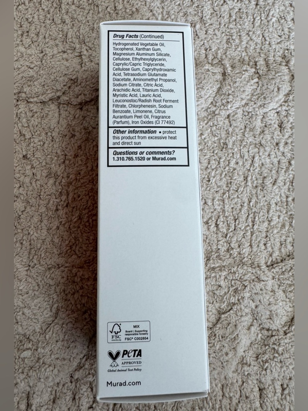 NIB Murad Environmental Shield Superactive  Moisturizer SPF 50 : Brightening - Picture 5 of 10